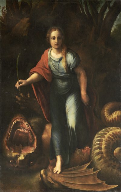 Heilige Margarete von Raffaello Sanzio Raphael